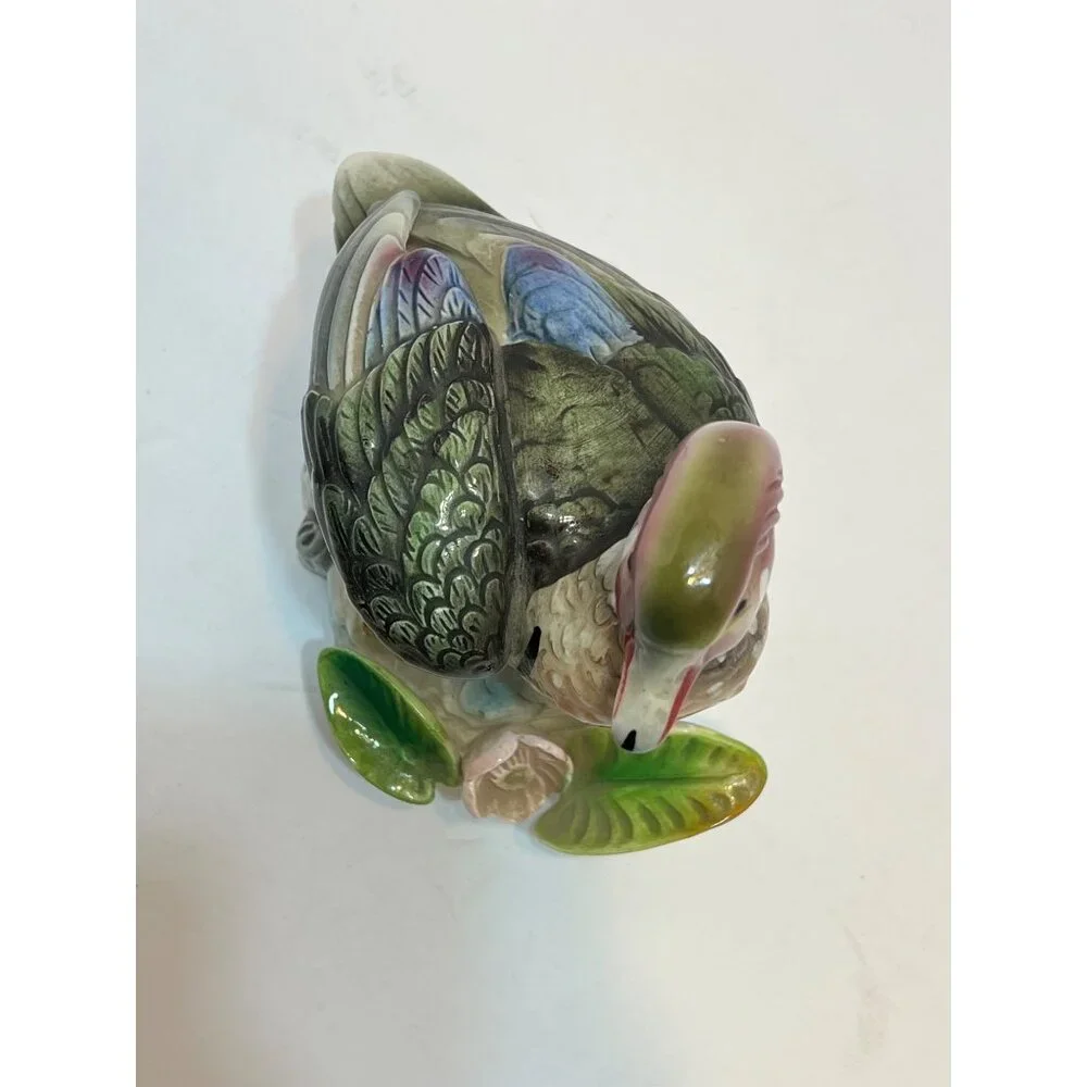 Porcelain Wood Duck Figurine Bird Collection by JSC Model 183 Shafford Japan VTG - Picture 7 of 16